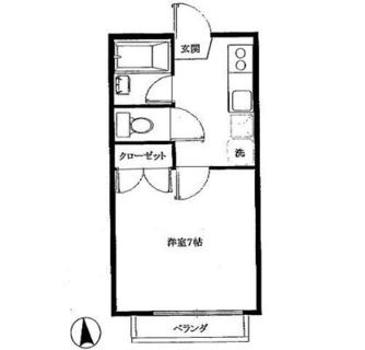 東京都豊島区池袋本町４丁目 賃貸アパート 1K