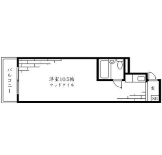 東京都豊島区北大塚２丁目 賃貸マンション 1R