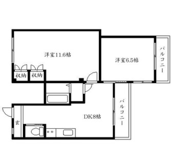 東京都豊島区西巣鴨４丁目 賃貸マンション 2DK