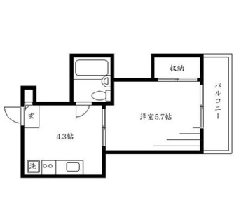 東京都豊島区池袋本町１丁目 賃貸マンション 1K