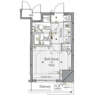 東京都豊島区上池袋３丁目 賃貸マンション 1K