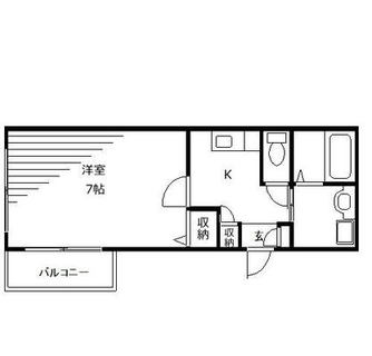 東京都豊島区千早２丁目 賃貸アパート 1K