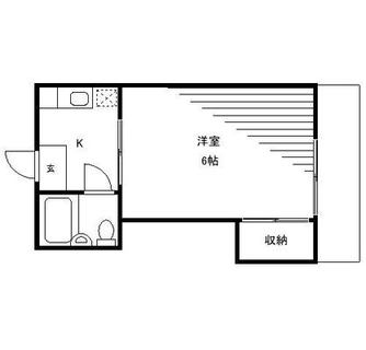 東京都豊島区雑司が谷２丁目 賃貸アパート 1K