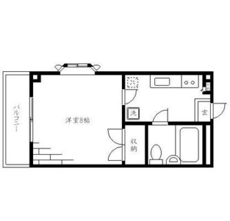 東京都豊島区池袋本町２丁目 賃貸マンション 1K