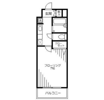 東京都豊島区巣鴨２丁目 賃貸マンション 1K