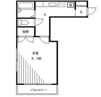 東京都豊島区要町１丁目 賃貸マンション 1K