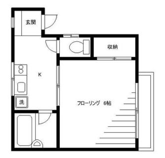 東京都豊島区北大塚３丁目 賃貸アパート 1K