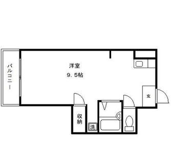 東京都豊島区北大塚２丁目 賃貸マンション 1R