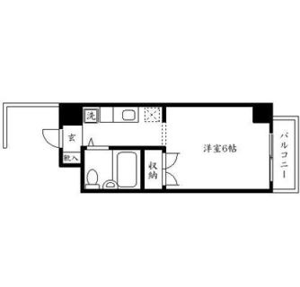 東京都豊島区要町２丁目 賃貸マンション 1R