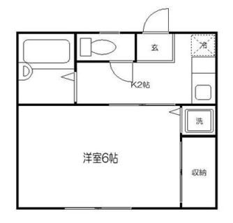 東京都豊島区目白４丁目 賃貸アパート 1K