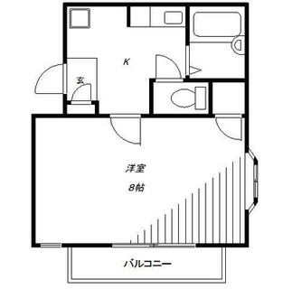 東京都豊島区要町１丁目 賃貸アパート 1K