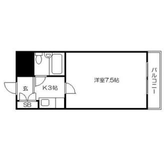 東京都豊島区東池袋３丁目 賃貸マンション 1K