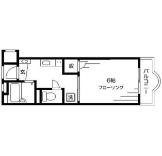 東京都豊島区長崎２丁目 賃貸マンション 1K