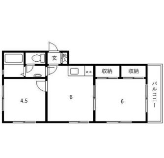 東京都豊島区上池袋２丁目 賃貸マンション 2DK