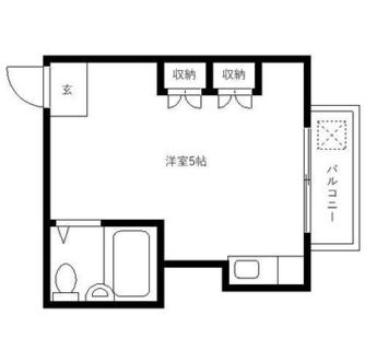 東京都豊島区西池袋２丁目 賃貸アパート 1R