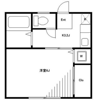 東京都豊島区目白４丁目 賃貸アパート 1K