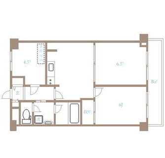 東京都豊島区池袋２丁目 賃貸マンション 3DK