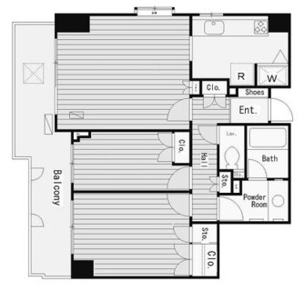 東京都豊島区要町１丁目 賃貸マンション 2LDK