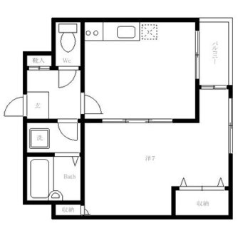 東京都豊島区巣鴨３丁目 賃貸マンション 1DK