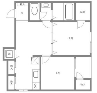 東京都豊島区巣鴨４丁目 賃貸マンション 2DK