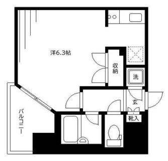 東京都豊島区北大塚１丁目 賃貸マンション 1R