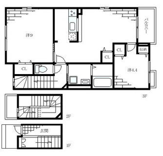 東京都豊島区巣鴨４丁目 賃貸アパート 2LDK