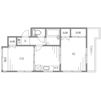 東京都豊島区要町１丁目 賃貸マンション 2K