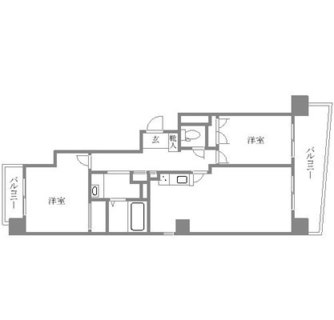 東京都豊島区南大塚３丁目 賃貸マンション 2LDK