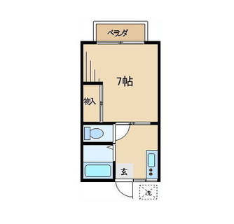 東京都豊島区北大塚１丁目 賃貸マンション 1K