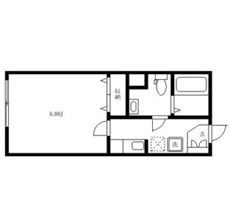 東京都豊島区巣鴨３丁目 賃貸マンション 1K