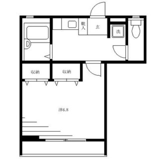 東京都豊島区要町１丁目 賃貸マンション 1K