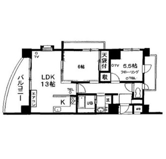 東京都豊島区北大塚２丁目 賃貸マンション 2LDK